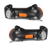 Cpolebev Seis Dedos para, Controlador, Capacitancia, Gatillo de Juego MóVil Ajustable, BotóN L1R1, Mando de Juego, Agarre de Palanca de Mando, Naranja