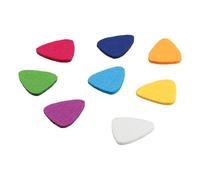 Cpolebev Selecciones De Ukelele Fieltro/Púas Para Ukelele y Guitarra, Selecciones De Guitarra 8 Piezas, Multicolor