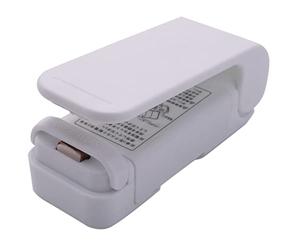 Cpolebev Sellador Paquete de PláStico Bolsa de Almacenamiento Mini MáQuina de Sellado Etiqueta y Sellos PráCticos para Bocadillos Comida Accesorios de Cocina