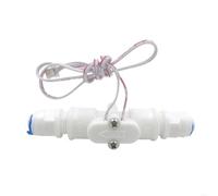 Cpolebev Sensores de Agua de 1/4 NPT, Sensores de Efecto, Medidor, Contador, Manguera de 0,3 A 6 L/Min para Filtro Inverso.