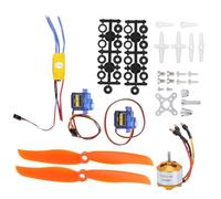 Cpolebev SG90 Servo 2212 KV2200 Motor Sin Escobillas 30A ESC 6035 Accesorio de HéLice Kit de Motor EléCtrico para Motor de AvióN RC