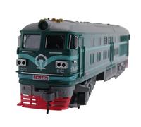 Cpolebev SimulacióN para NiñOs 1:87 AleacióN de CombustióN Interna Modelo de Locomotora Juguete Tren AcúStico-óPtico Juguetes para Regalo de NiñOs (C)