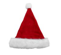 Cpolebev Sombrero de Navidad, Gorro de Papá Vacaciones para Adultos Unisex Comodidad Gorro de Navidad de Piel Extra Gruesa para Fiesta Festiva de AñO