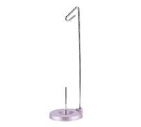 Cpolebev Soporte de Bobina para Hilo de Bordar, Coser y Acolchar, Soporte de Hilo Completamente MetáLico, Rosa