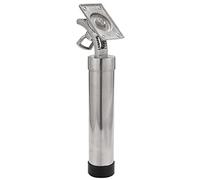 Cpolebev Soporte de Cana de Pescar del Soporte de Cana de Pescar Ajustable Soporte de Cana de Plata