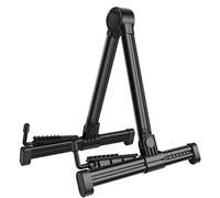 Cpolebev Soporte de Guitarra EléCtrica Profesional Soporte de Guitarra AcúStica EléCtrica Plegable Universal Parte de Guitarra Soporte de Estante Musical de en A