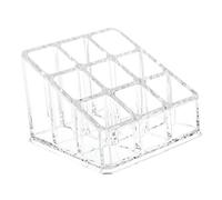 Cpolebev Soporte de Maquillaje 9 Pintalabios Almacenamiento acrilico