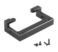 Cpolebev Soporte de Montaje de Parachoques de Metal para C14 C24 C24-1 C34 B14 B24 B16 B36 MN D90 Mn99S RC Car Upgrade Parts, Negro