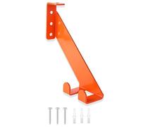 Cpolebev Soporte de Motosierra para Montaje en Pared, Resistente, Organizador de Almacenamiento para Accesorios y Herramientas de Motosierra, Capacidad de 81 Kg