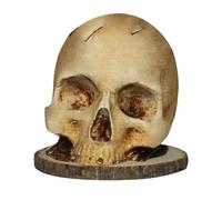 Cpolebev Soporte para Cuchillos, Soporte para Cuchillos con Forma Calavera, Soporte para Cuchillos con Forma Cabeza Terror, Estante para Cabeza Almacenamiento Cocina Aterrador