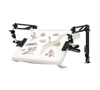 Cpolebev Soporte para de Bordado, Soporte Ajustable, Soporte Giratorio para Bordado, Rodilla Adecuada para de Desplazamiento de Punto de