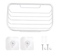 Cpolebev Soporte para Estante de Ducha de BañO, Estante de Almacenamiento de Esquina de Aluminio, Champú, JabóN, Estantes CosméTicos, Cocina Montada en la Pared