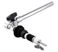 Cpolebev Soporte para Platillos, Pata Extensible Plegable, Accesorios para Batería de Jazz, Piezas de Batería Profesionales, Soporte de Montaje