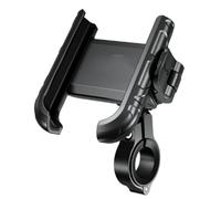 Cpolebev Soporte para Teléfono Móvil con Mordaza de Liberación Rápida para Motocicleta, Bicicleta, Bicicleta Eléctrica, Etc.