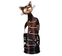 Cpolebev Soporte para Vino de, Soporte para Vino en Forma de, Soporte de Metal para Botella de Vino de, Escultura