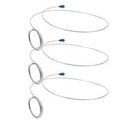 Cpolebev Soportes para Cables, 3 Uds., Alambre de Acero Inoxidable, Lupa para Ojos, Soporte para Gafas, Soporte para Lupa, Soporte para Lupa para Reloj