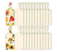 Cpolebev Superficie, Duradera, de Madera, Tabla de Cortar, DecoracióN de Cocina, Utensilios de Cocina, Paquete de 12
