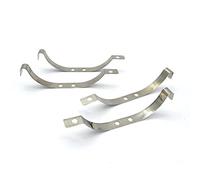 Cpolebev SuspensióN de Ballestas de Hoja de Amortiguador de Acero de 4 Uds para D12 B14 B24 B16 B36 RC CamióN Piezas de Mejora de Coche Accesorios