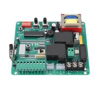 Cpolebev Tablero de Control de Circuito, Tablero de Control de Abridor de Puerta Automático, Tablero de Control Electrónico Principal para Motor de Puerta Corredera 220 V