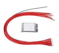 Cpolebev Tablero de ProteccióN de BateríA de PolíMero de Litio de Iones de Litio 13S 48V 15A Tablero PCB con Disipador TéRmico para E-Bike EScooter