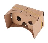 Cpolebev Tablero Duro de 6 Pulgadas DIY 3D VR Gafas de Realidad Virtual para CartóN