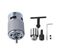 Cpolebev Taladro Eléctrico Del Motor Con Chuck Taladro Dc Motor Para Corte De Perforación De Pulido