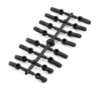 Cpolebev Tapa de RóTula de Extremo de Barra de Acoplamiento M3 4,8Mm 5Mm para 3Racing S XI XIS D4 D5 Ultimate Advance 1/10 Piezas de Mejora de Coche RC