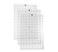Cpolebev Tapetes de Corte para Silhouette Portrait (Paquete de 3) Tapetes de Corte de 12 X 8 Pulgadas de Repuesto para Accesorios Silhouette Cameo