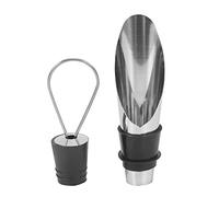 Cpolebev TapóN de Vino de Acero Inoxidable, Vertedor de Vino de Metal, Barra de Drenaje, Juego de Vino Casero, TapóN de Vino, TapóN de ChampáN