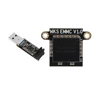 Cpolebev Tarjeta de Expansión de Memoria MKS EMMC 32G+Lector de Tarjetas MKS EMMC-Adapter V2 USB 3.0 para Neptune 4/4 Pro/4 Plus/4 MAX