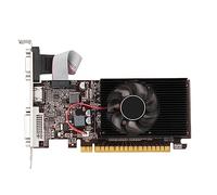 Cpolebev Tarjeta GráFica GT610 DDR3 True 2GB 810MHZ Tarjeta de Video para Computadora PCI-E 16X Compatible con +VGA+DVI Bajo Ruido para PC de Escritorio