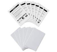 Cpolebev Tarjetas de Limpieza CR80, Limpiador de Lector de Tarjetas de Doble Cara, Tarjetas de Limpieza de Terminales Deslizantes POS -CR80 Limpiador de Chips de Tarjetas (10 Piezas)
