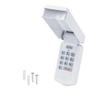Cpolebev Teclado de Apertura de Puerta de Garaje Universal Inalámbrico -R, Compatible con Genie, Puerta Basculante y Abridores de Puerta de Garaje
