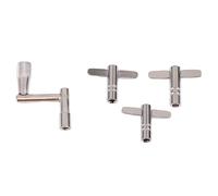 Cpolebev Teclas De Bateria Paquete De 4 Teclas De Afinacion De Tambor Con Tecla De Velocidad De Movimiento Continuo Piezas De Instrumentos De Percusion Para Bateristas