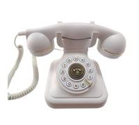 Cpolebev Teléfono con Audio para Bodas, Libro de Visitas Vintage para Grabar Mensajes de Voz de Invitados, Color