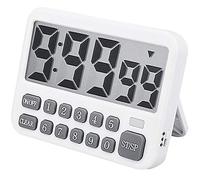 Cpolebev Temporizador Digital de Cocina, Pantalla Grande Temporizador de CoccióN Temporizador de Cuenta Regresiva/Ascendente con DíGitos Directamente Ingresados, Alarma Alta