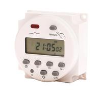 Cpolebev Temporizador Digital LCD de 220 V CN101A, Relé Temporizador Programable, Interruptor Temporizador CN101, Temporizador de Potencia.