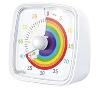 Cpolebev Temporizador Visual de 60 Minutos con Luz, Temporizador de Cuenta Regresiva, Temporizador Pomodoro con de Iris para Niños y Adultos
