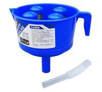 Cpolebev Tipo de Embudo Separador de Aceite y Agua con Cuatro Elementos de Filtro Diesels Gasolina Filtro de Combustible Accesorios de Montaje