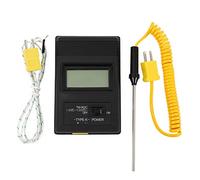 Cpolebev Tm-902C (-50 Celsius a 750 Celsius) Medidor De Temperatura Tm902C Digital Tipo K Sensor De Termómetro + Detector De Sonda Termopar Aguja