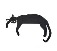 Cpolebev Topper para Puerta de, Letrero de Esquina de Puerta de Gatos Negros,Decoración de Repisa de,Regalo para Amantes de los Gatos, Decoración de Estante, Niño Adorable y