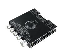 Cpolebev TPA3255 Placa Amplificadora Digital Bluetooth -AS21 Placa Amplificadora Multifuncional Práctica Portátil de 2.1 Canales