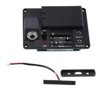 Cpolebev Transductor de de Violonchelo Silencioso Eléctrico Suave con Auriculares Negro VPU-400 para Piezas de Instrumentos de Cuerdas de Violonchelo de Bricolaje