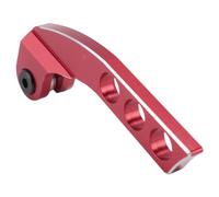 Cpolebev Transmisor de Metal de 4 Orificios para el Ajustador de la Correa del Cuello para el Control Remoto Futaba Radiolink X9D RC, Rojo Vertical