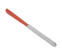 Cpolebev Traste de Guitarra Archivo Luthier Acero INOXIDABLE Herramienta Estrecha de Doble Filo Plateada