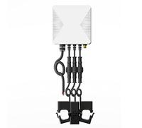 Cpolebev Tuya Smart Life Medidor de KWH de EnergíA WiFi TrifáSico 80A 120A Pinza de AlimentacióN Transformador de Corriente Monitor de AplicacióN (80A)
