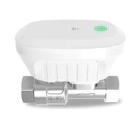 Cpolebev Tuya Smart WiFi Water Valve Water Meter Water Rate Water Temperature Display Controller Smart APP Control Enchufe UE