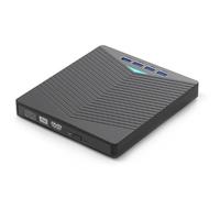Cpolebev Unidad de BLU-Ray Externa Compatible con Lectura y Escritura, Grabadora de BLU-Ray, Grabadora de DVD, Reproductor de BLU-Ray.