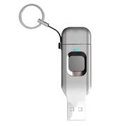 Cpolebev Unidad Flash de Huella Dactilar de Metal OTG Pendrive USB3.0 Tipo C para Teléfono Portátil Bloqueo de Memoria USB Jump Disco USB 32G