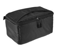Cpolebev Universal Inserte la Bolsa De Cámara Acolchada con Partición Cubierta De la una Prueba De Golpes para la Cámara Réflex Digital (Negro)
